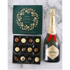 Personalised Festive Truffle Gift Set