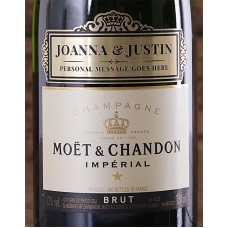 Personalised Moet Brut (Crate)