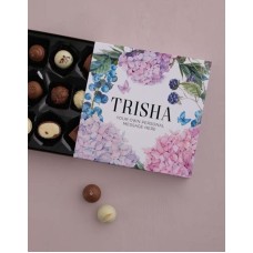 Personalised Pretty Florals Chocolate Tray (Standard)