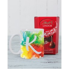 Personalised Colour Splash Mug (With Tea)