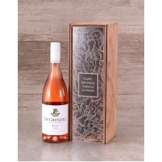 Personalised Perspex Lid Wine Crate (Moet & Chandon)