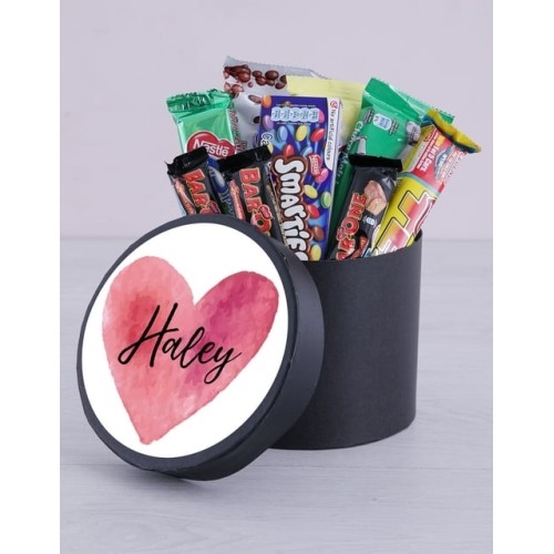 Personalised Heart Hat Box (Standard)