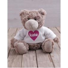 Personalised Heart Jersey Teddy