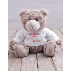 Personalised Snuggle Me Teddy