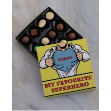 Personalised Favourite Superhero Chocs