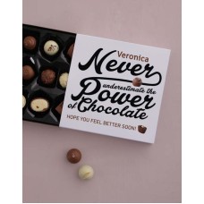 Personalised Feel Better Choc Tray