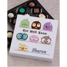 Personalised Get Well Chocolate Tray