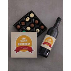 Personalised Birthday Chocolate Tray