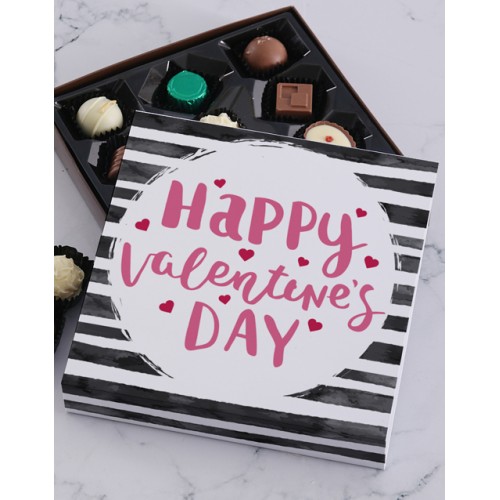 Personalised Valentines Day Chocolate Tray