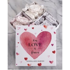 Personalised Love Sally Williams Nougat Box