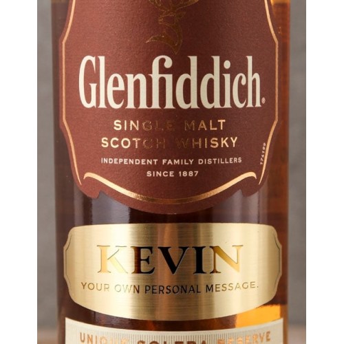 Personalised Glenfiddich Fifteen Years (Blackbox)