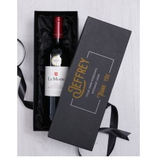 Personalised Red Wine Giftbox (La Motte)