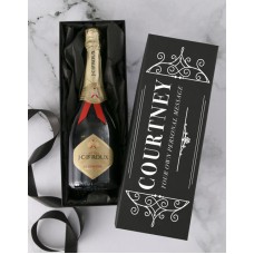 Personalised Vintage Bubbly Giftbox (JC Le Roux)