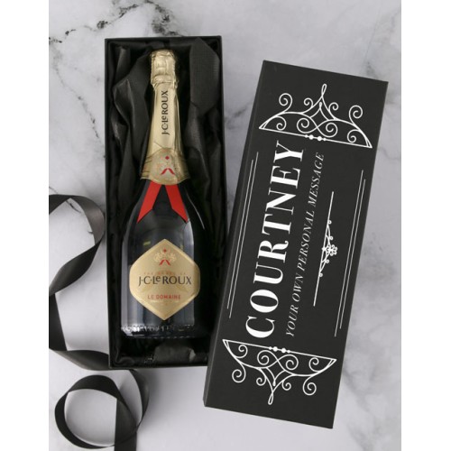 Personalised Vintage Bubbly Giftbox (JC Le Roux)