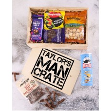 Personalised Man Crate (Red Wine)
