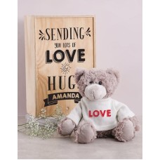 Personalised Love Teddy in Box