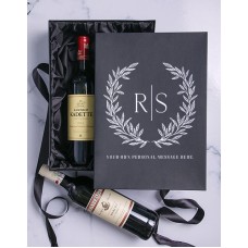 Laurel Personalised Wine Duo Giftbox