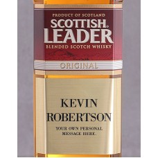 Personalised Plaque Scottish Leader (STANDARD)