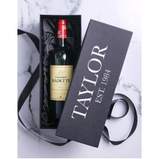 Personalised Red Wine Printed Giftbox (Kanonkop)