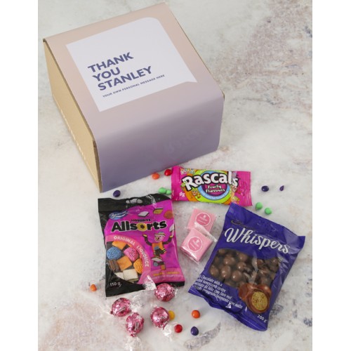 Personalised Thank You Gourmet Box
