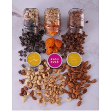 Personalised You Rock Nut Jars