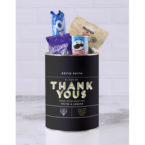 Personalised Thank Yous Bro Bucket (STANDARD)