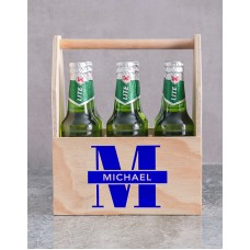 Personalised Initial Printed Beer Crate (Craft Beer)