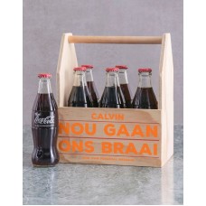 Personalised Braai Printed Beer Crate (Cola)