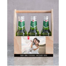 Personalised Photo Printed Beer Crate (Castle Lite)