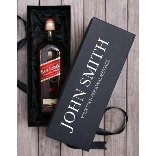 Personalised Johnnie Walker Luxury Box (Red Label)