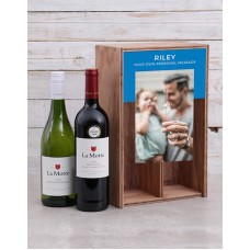 Personalised La Motte Wine Duo Crate