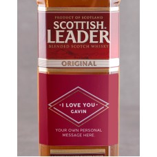 Personalised I Love You Scottish Leader (Standard)