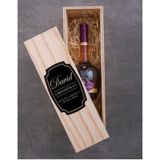 Personalised Courvoisier Printed Crate