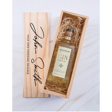 Personalised Inverroche Gin Printed Crate