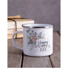 Personalised Happy Mother Camper Mug (Coffee)