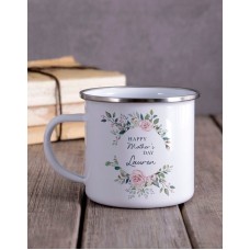 Personalised My Happy Mother Camper Mug (Coffee)
