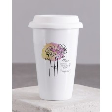 Personalised Mom Ceramic Travel Mug (Coffee)