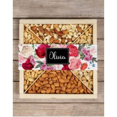 Personalised Nut Crate In Bloom