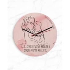 Personalised A Strong Woman Clock