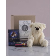 Personalised Teddy and Nougat Gift