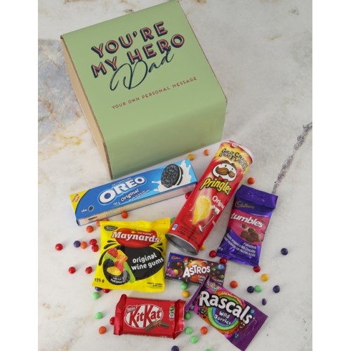 Personalised Hero Dad Gourmet Box