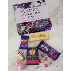 Personalised Floral Mothers Day Gourmet Box (Standard)
