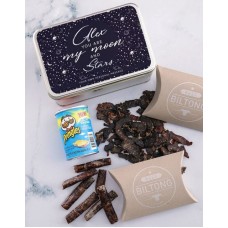 Personalised Moon And Stars Snack Tin