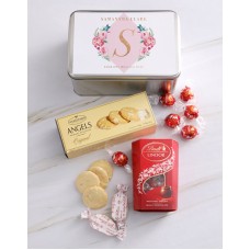 Personalised Floral Flair Snack Tin