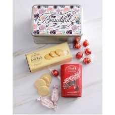 Personalised Beautiful Mom Snack Tin