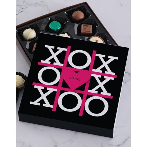 Personalised XOXO Chocolate Tray
