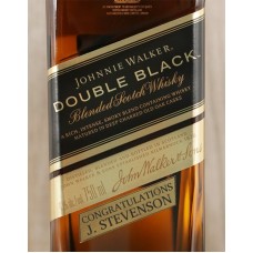 Personalised Johnnie Walker Double Black (Perspex Lid)