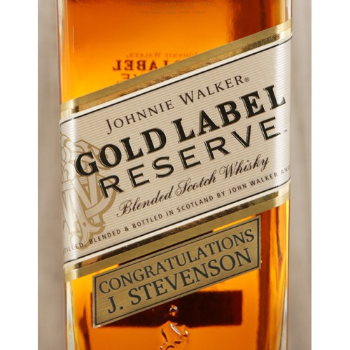 Personalised Johnnie Walker Gold Reserve (Standard)
