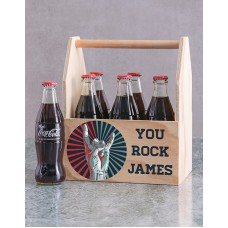 Personalised Rocker Man Crate (Castle Lite)