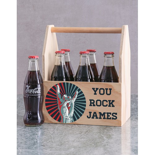 Personalised Rocker Man Crate (Craft Beer)